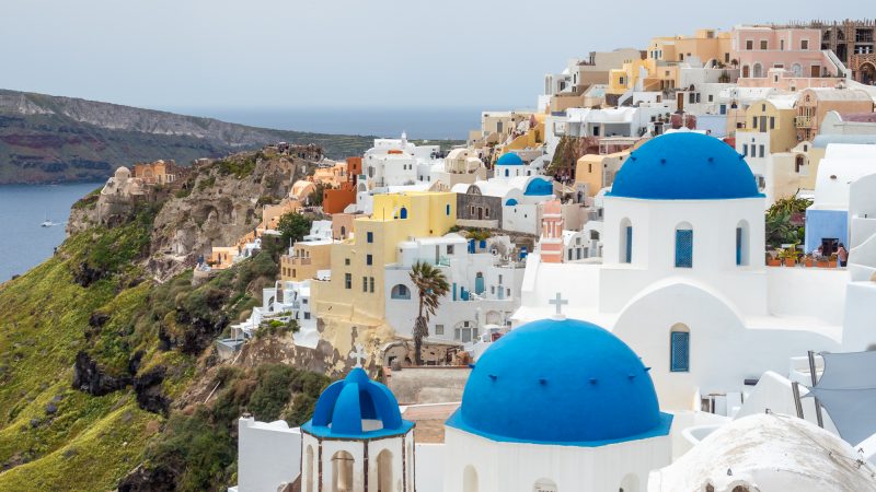 Santorini dome