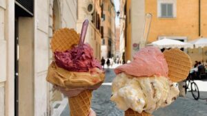 7 Local Great Places For Gelato In Rome, Italy