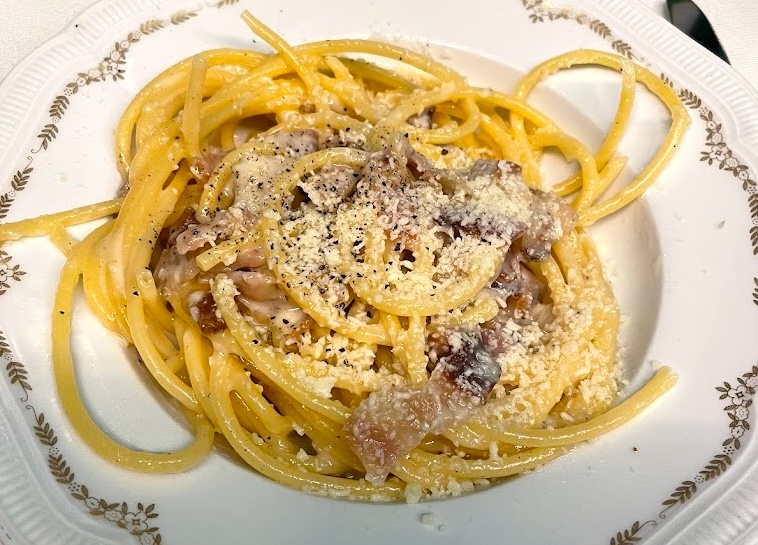 cecchino rome best pasta carbonara