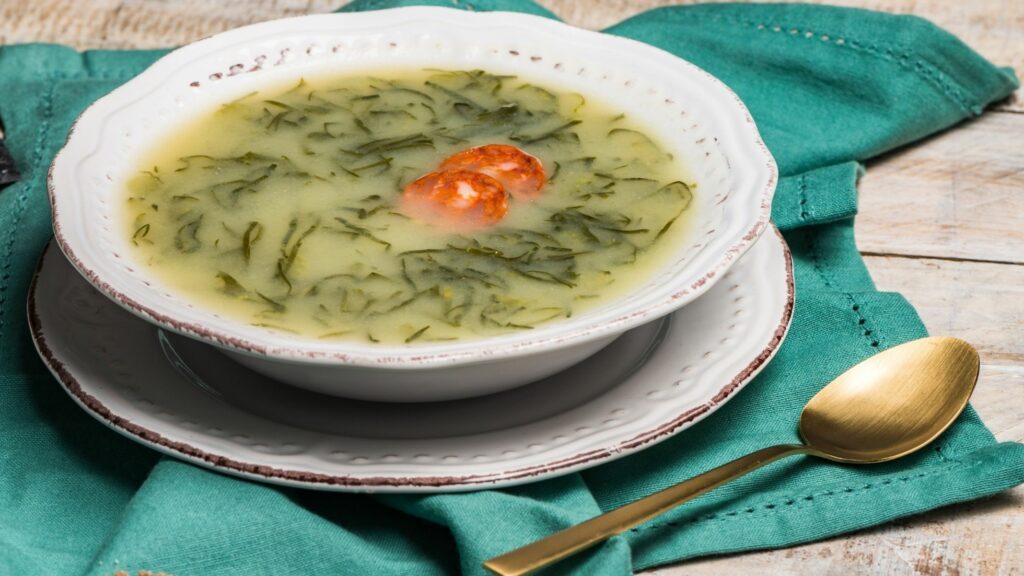 caldo verde portoguese food soup