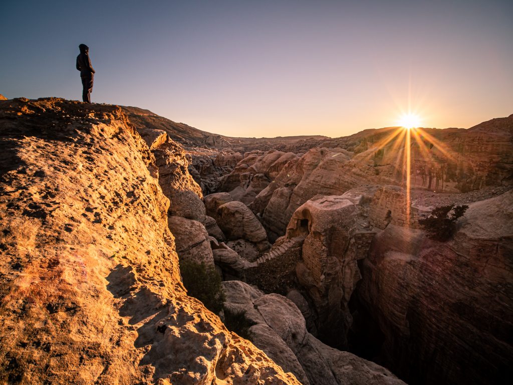 Petra sunset