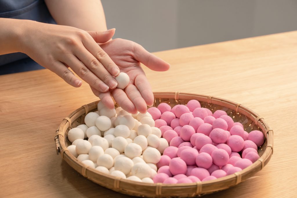 Sweet rice ball