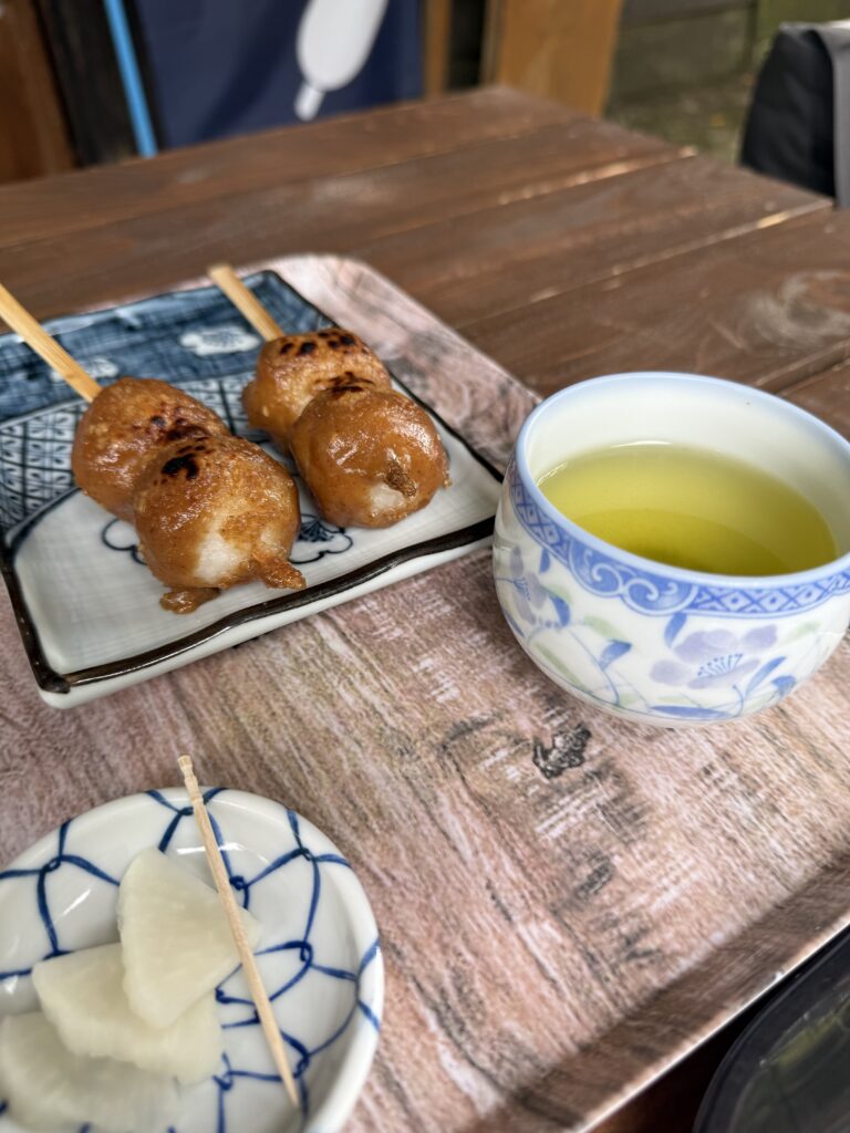 Traditional food and rest in Japan