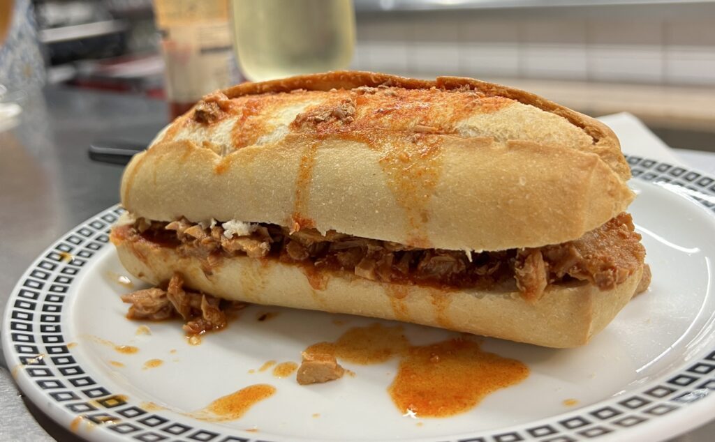 Bifana famous portuguese foods