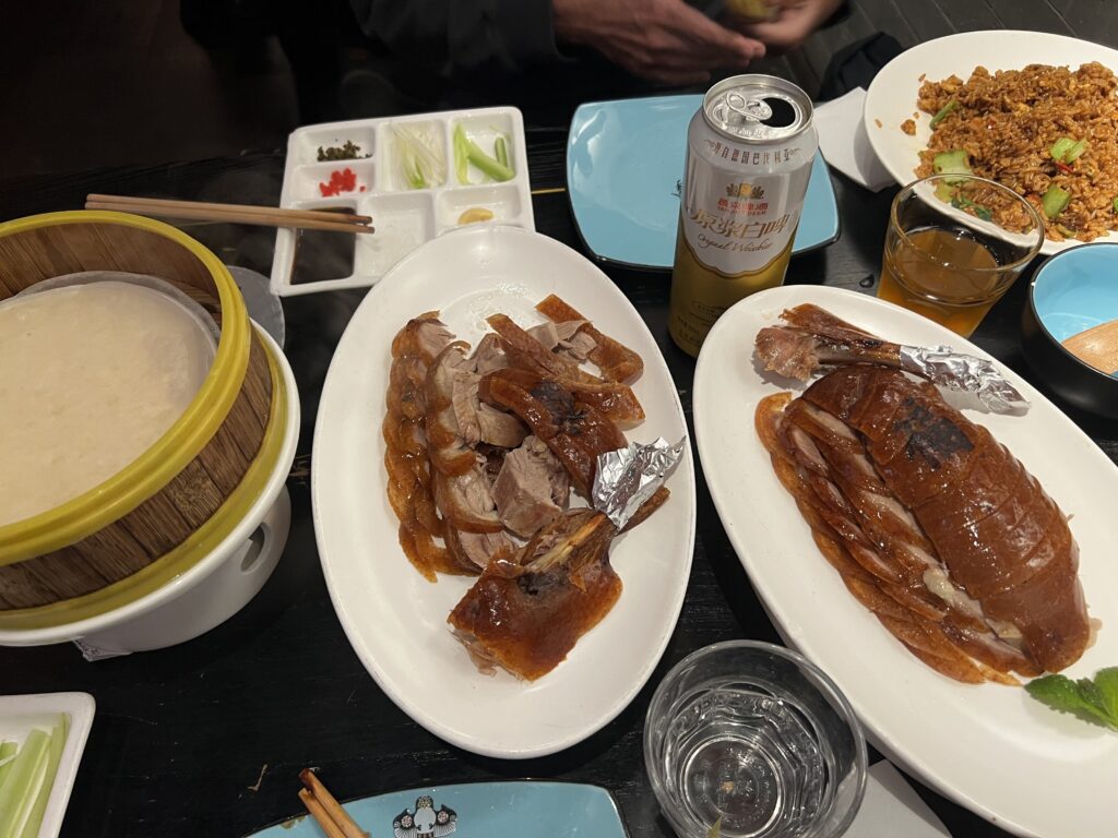 roast duck in bejing