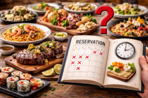 Do you need reservations to eat well?
