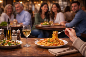 Is it rude to eat alone in a restaurant?